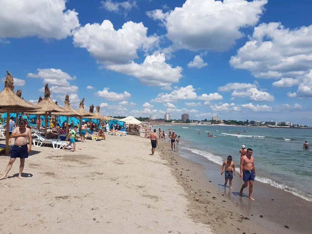 Litoral românesc - plaja Venus foto: Călin Gavrilaş