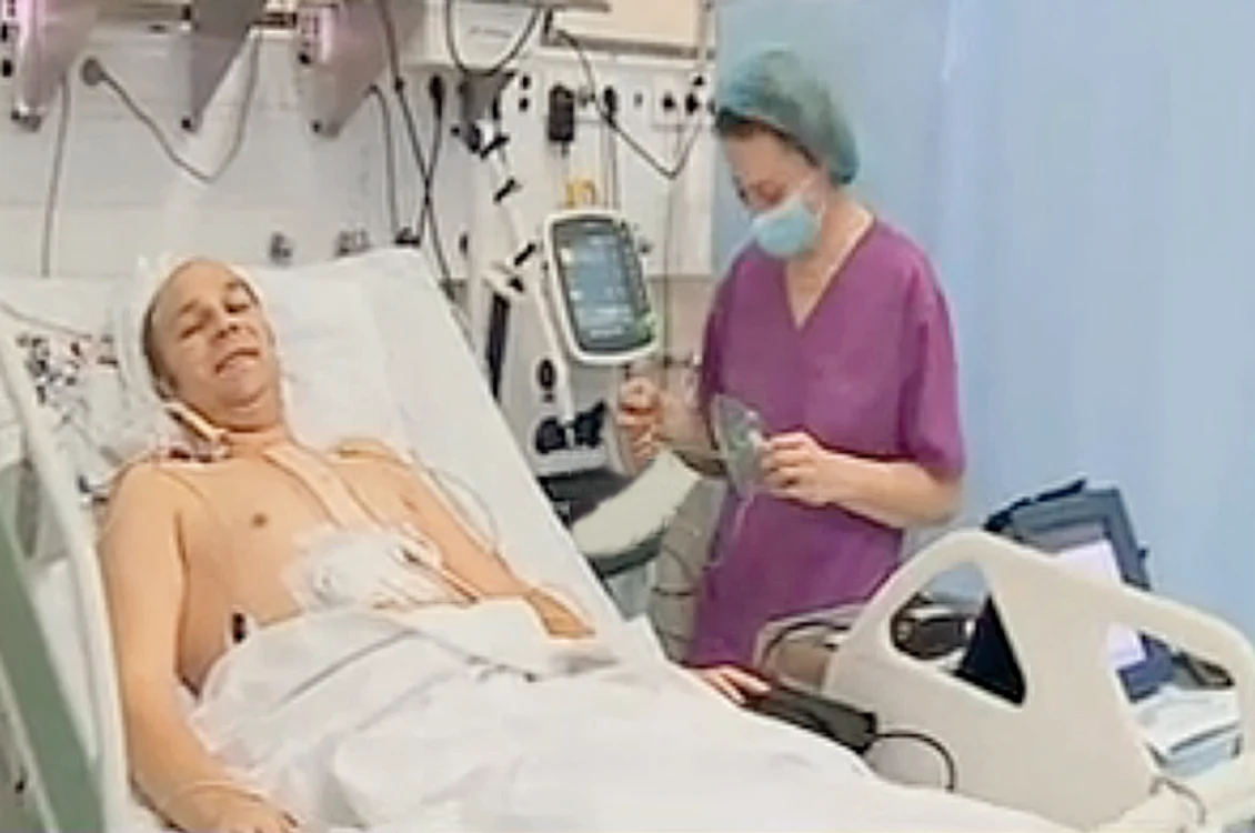 Radu Curcă este în spital de mai bine de o lunăCaptură: digi24.ro