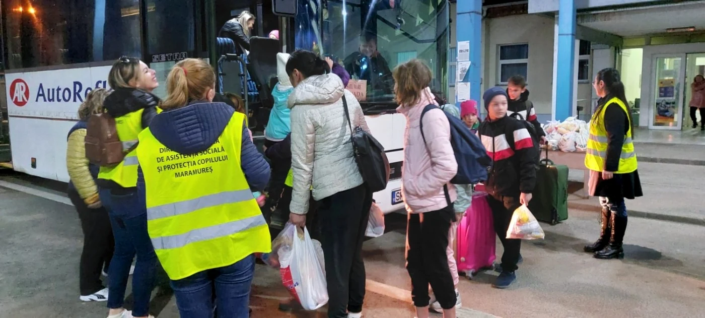 Zborul umanitar care a transportat 144 de copii orfani spre Antalia