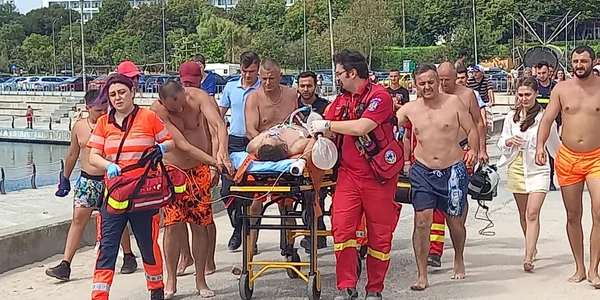 Turist înecat Corsarul Negru jpg