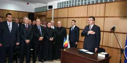 Marian Oprişan a depus jurământul