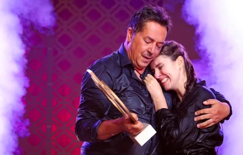 Daiana  Anghel și Sorin Gonțea au câștigat primul sezon de la Power Couple foto: Instagram 