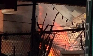 Clădire prăbuşită în New York (Foto: Twitter) jpeg