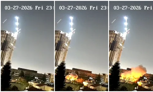 Atac cu rachete asupra Tel Avivului: un mort și mai mulți răniți. Conflictul din Orientul Mijlociu se extinde, Yemen ar fi intrat în război FOTO: captură video X