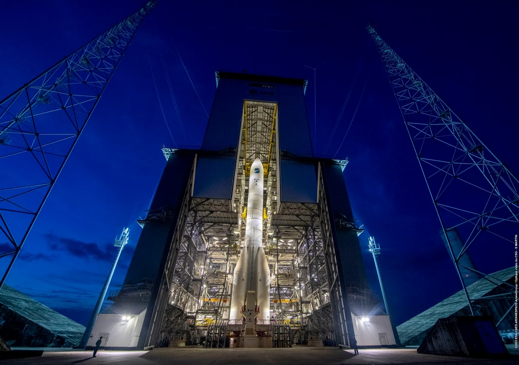 Ariane 6. FOTO ESA CNES Arianespace Ariane Group 