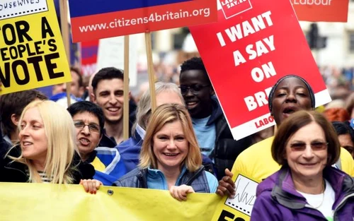 Marş anti-Brexit - Londra - Marea Britanie / FOTO EPA - EFE / 23 mar 2019