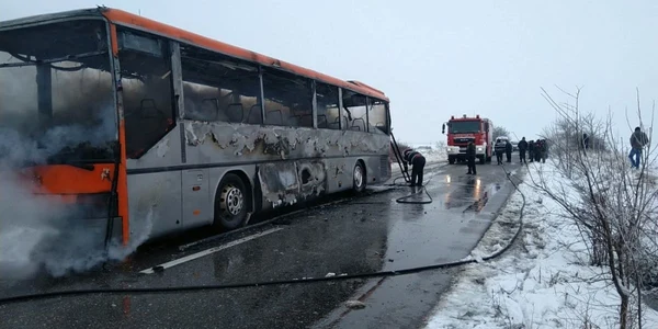 autocar incendiu