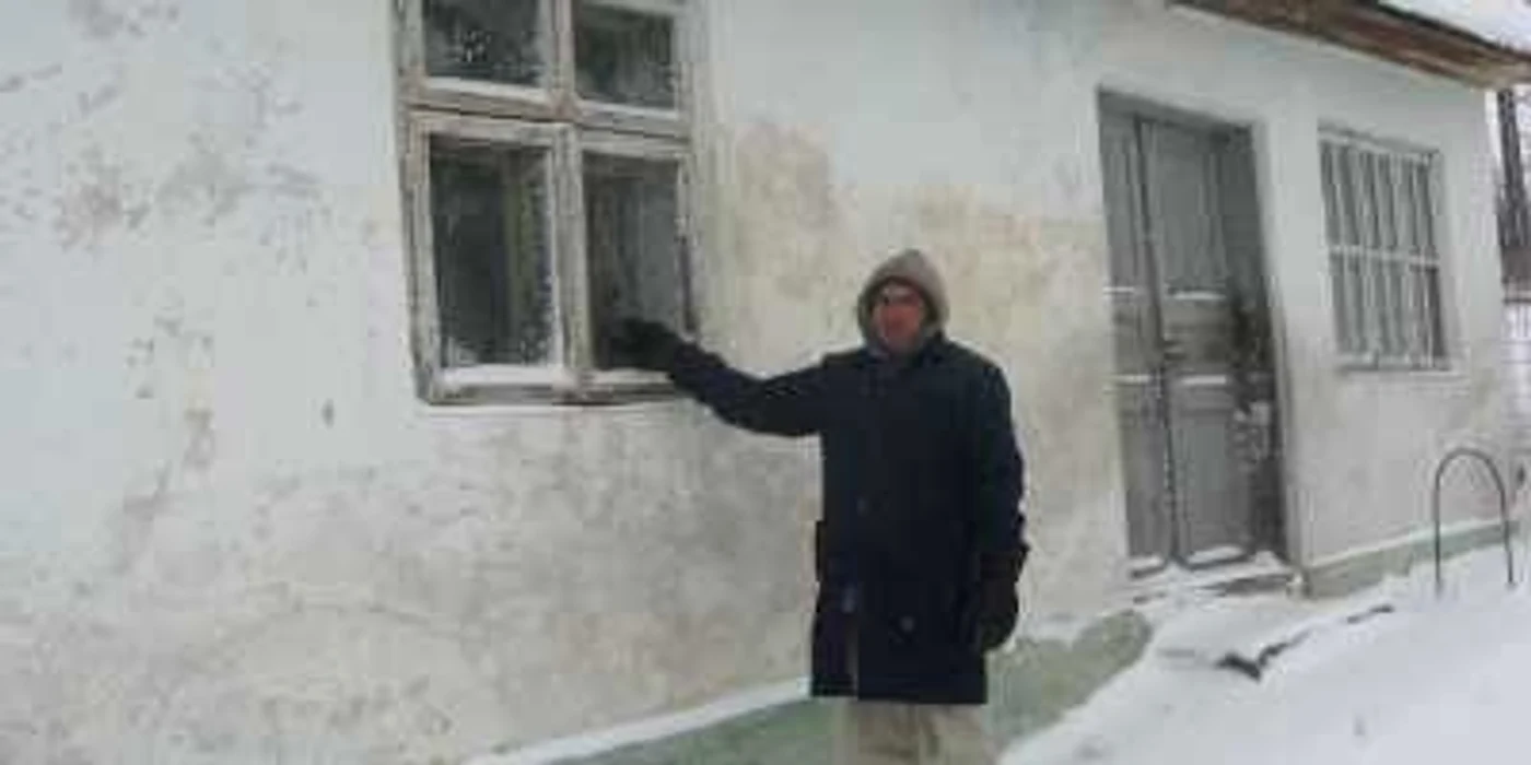 Casa în care au fost găsiţi cei doi
