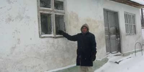 Casa în care au fost găsiţi cei doi