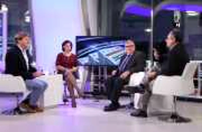 Alexandru Grumaz, Hari Bucur-Marcu, Oana Popescu şi Ion M. Ioniţă FOTO Florin Şuler