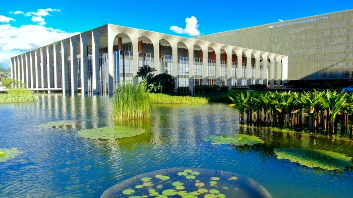 Foto: Shutterstock / Palatul Itamaratay, din Brasilia, Brazilia, sediul Ministerului Afacerilor Externe.