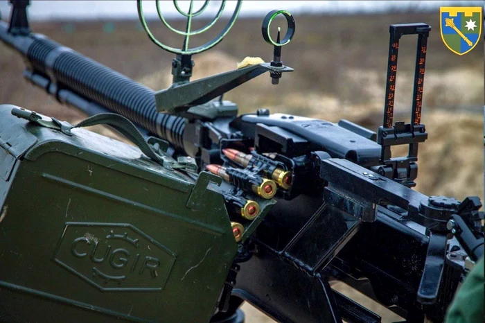 Marca fabricii de armament din Cugir FOTO Twitter/ Ukraine Weapons Tracker