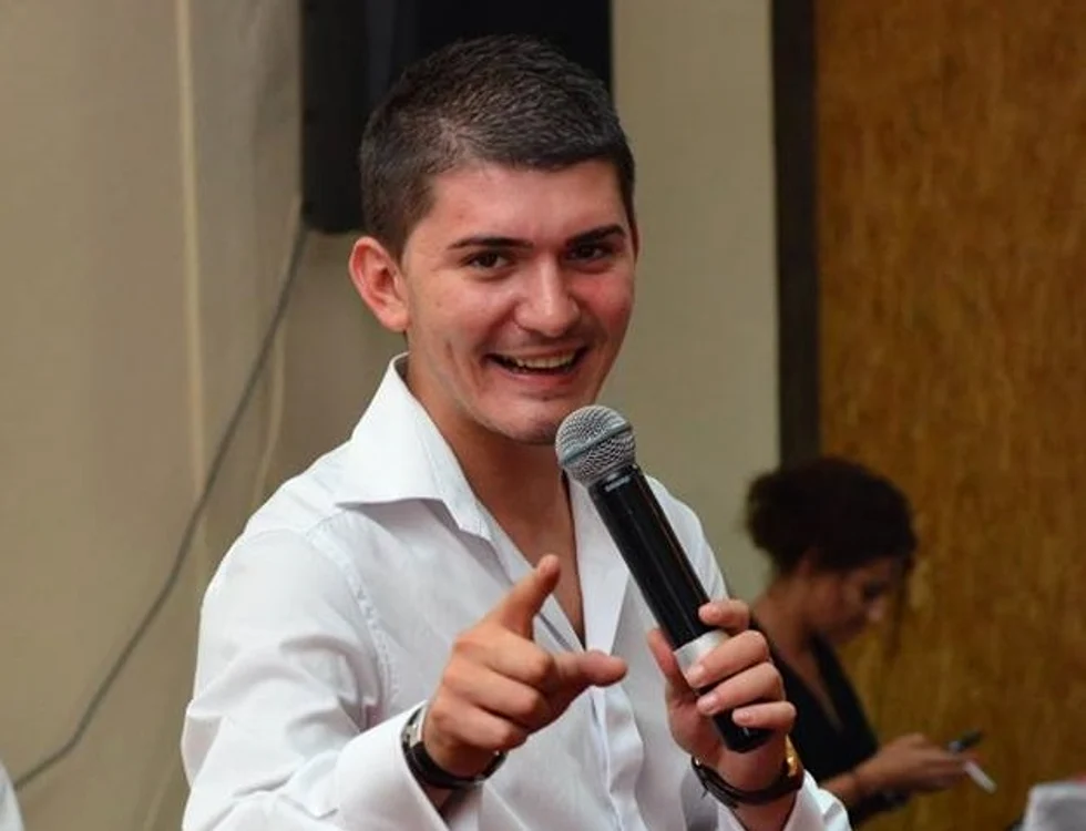 
    Rareș Câmpan, originar din Satu Mare, este cel mai tânăr tătic din showbizFoto: arhiva personală  