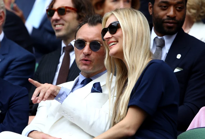 Jude Law şi Phillipa Coan sunt împreună de aproape patru ani FOTO Guliver/Getty Images