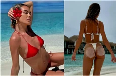 Diana Munteanu perfect beach body in Maldive   Instagram (1) jpg
