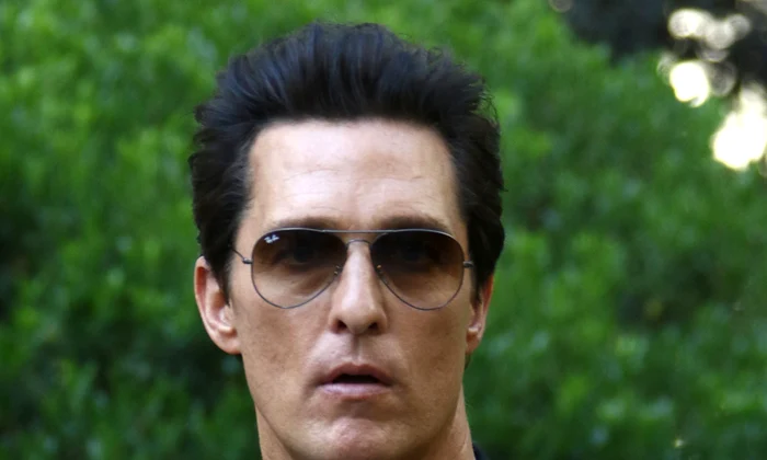 Matthew McConaughey Films 'The Dark Tower' In NYC jpeg
