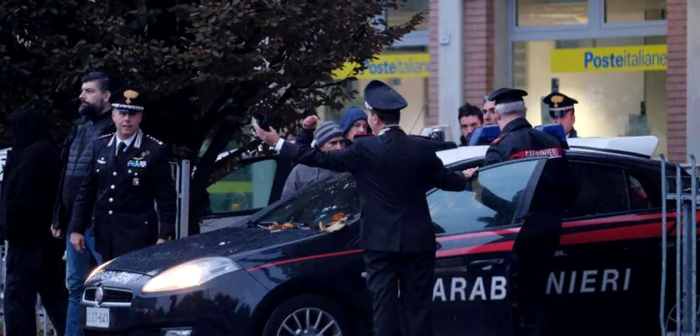 Politia italiana arestand membri ai Ndrangheta FOTO EPA-EFE