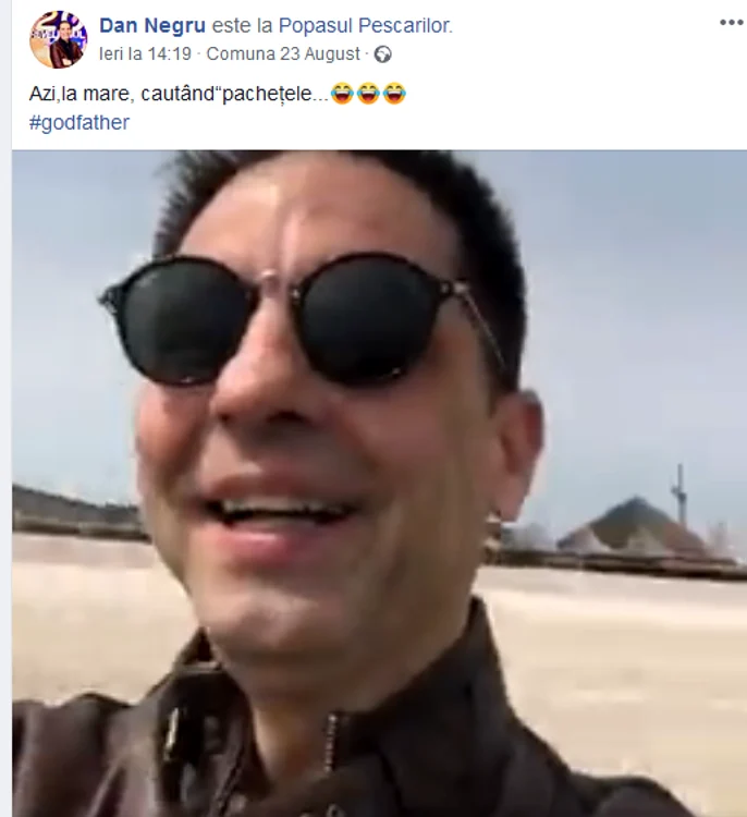 Dan Negru, glume pe sema pachetelor de droguri găsite pe plajă