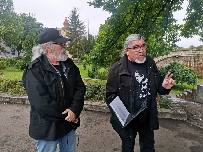Ilie Stepan și Corneliu Vaida FOTO Ștefan Both
