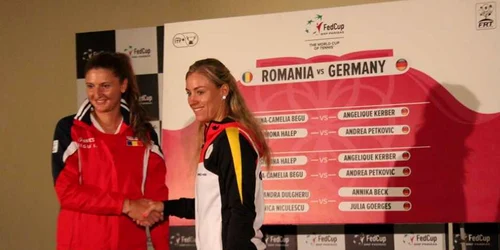 Tragere la sorti Romania Germania Fed Cup Cluj