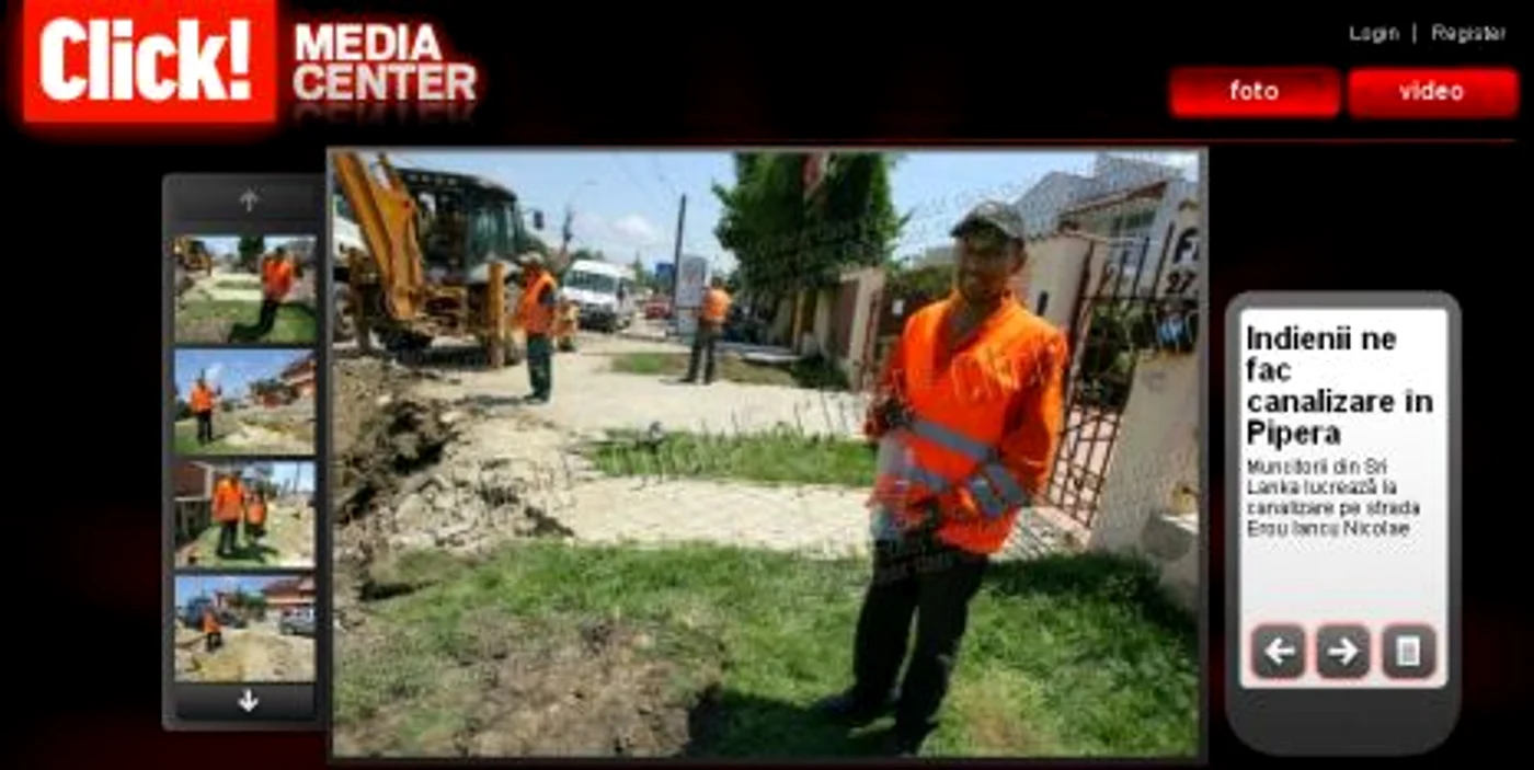 Galerie foto - indieni canalizare Pipera