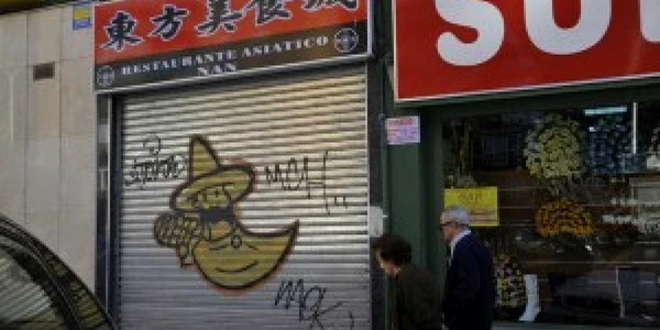 Restaurantul chinezesc în care au fost prinşi românii sursa: Diario de Alcala