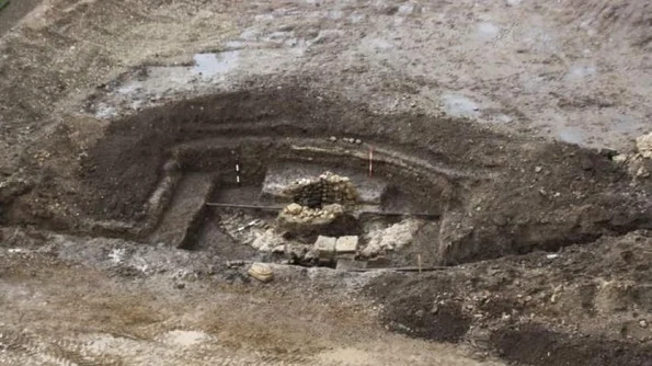 Ruinele unei biserici creştine, descoperite în Cetatea din Alba Iulia jpeg