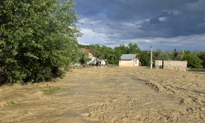 Viitură în județul Vrancea FOTO: ISU Vrancea