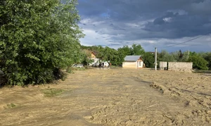Viitură în județul Vrancea FOTO: ISU Vrancea