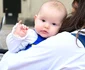 Prințesa Sofia cu micuța Ines în brațe, alături de Prințul Carl Philip, Foto Profimedia