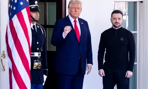 Întâlnirea dintre Donald Trump și Volodimir Zelenski. FOTO EPA-EFE
