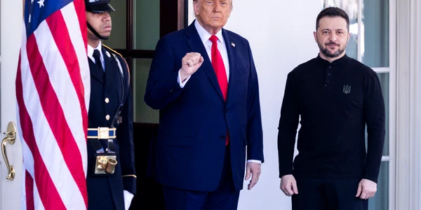 Întâlnirea dintre Donald Trump și Volodimir Zelenski. FOTO EPA-EFE