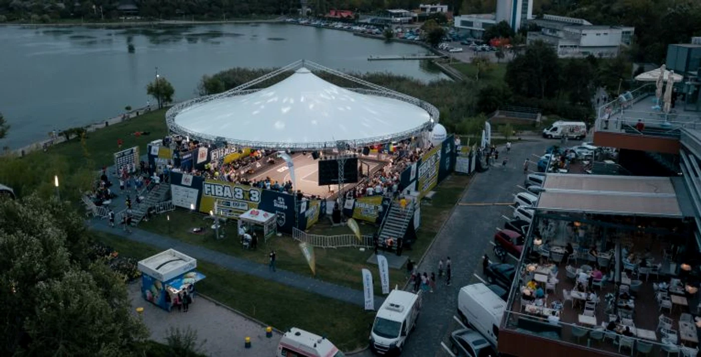 Atmosfera e fantastică la meciurile de baschet 3x3 de la Constanța