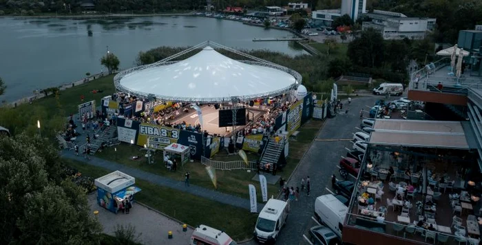 Atmosfera e fantastică la meciurile de baschet 3x3 de la Constanța