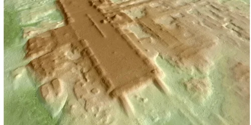 Aguada Fénix cea mai veche platformă ceremonială a civilizaţiei Maya FOTO captură TAKESHI INOMATA via National Geographic