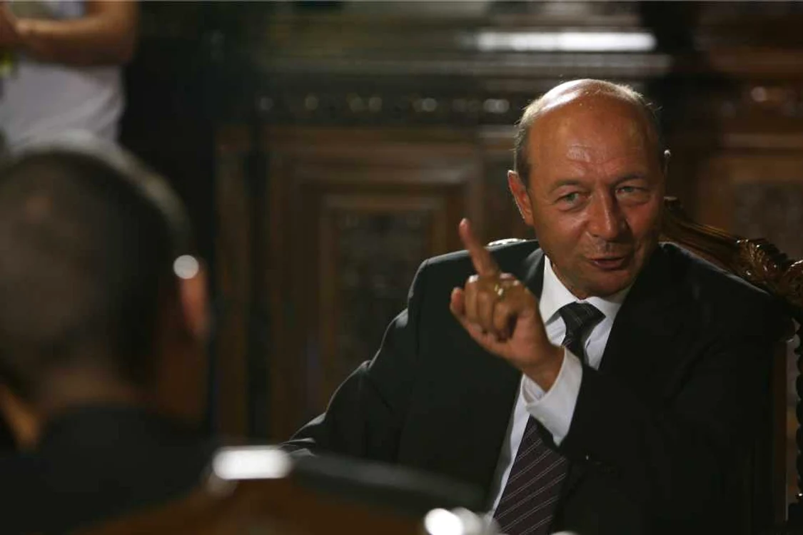 Preşedintele Traian Băsescu "La Masa Adevărului" / Foto: Eduard Enea