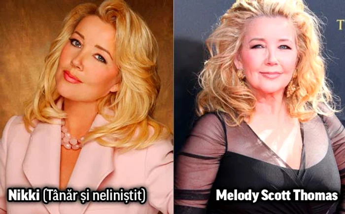 Melody Scott Thomas a jucat timp de 34 de ani rolul lui Nikki
