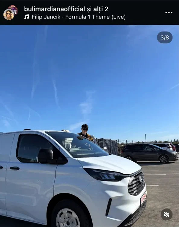 Diana Bulimar și iubitul și-au cumpărat o dubă