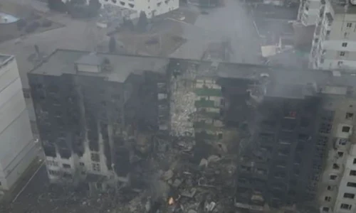  VIDEO // Imagini realizate cu ajutorul unor drone arată consecinţele oribile ale unui atac rusesc asupra unui oraş din Ucraina jpeg