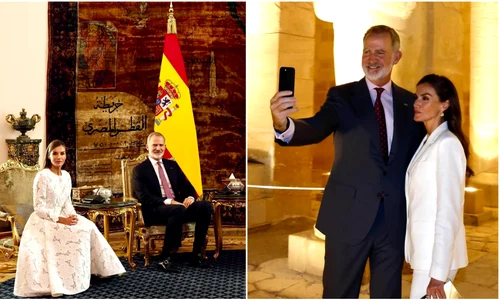 Regele Felipe și Regina Letizia în Egipt   Casa Regală spaniolă 01 (1) jpg
