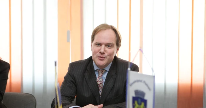 Martin Harris, ambasadorul Marii Britanii în România Foto: Alex Policală