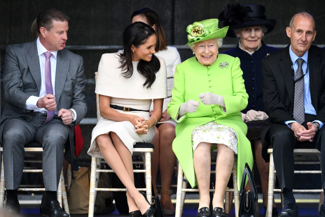 The Duchess Of Sussex Undertakes Her First Official Engagement With  Queen Elizabeth II jpeg