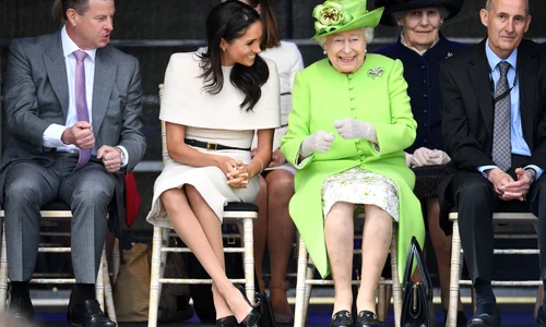 The Duchess Of Sussex Undertakes Her First Official Engagement With Queen Elizabeth II jpeg