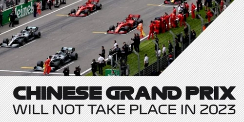 Marele Premiu al Chinei de Formula 1 din anul 2023 a fost anulat. Foto: Twitter