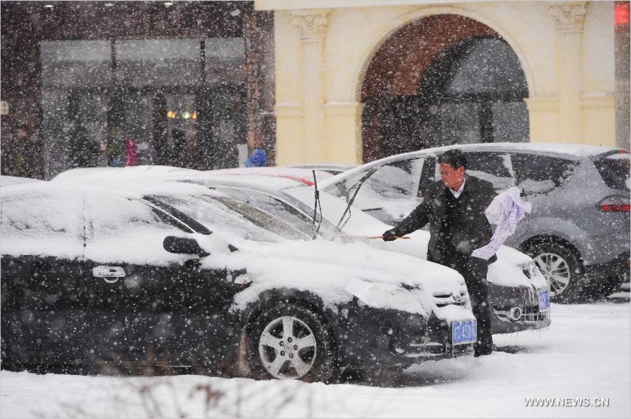 Furtuni de iarnă riscă să perturbe transporturile în China, înaintea Anului Nou Chinezesc