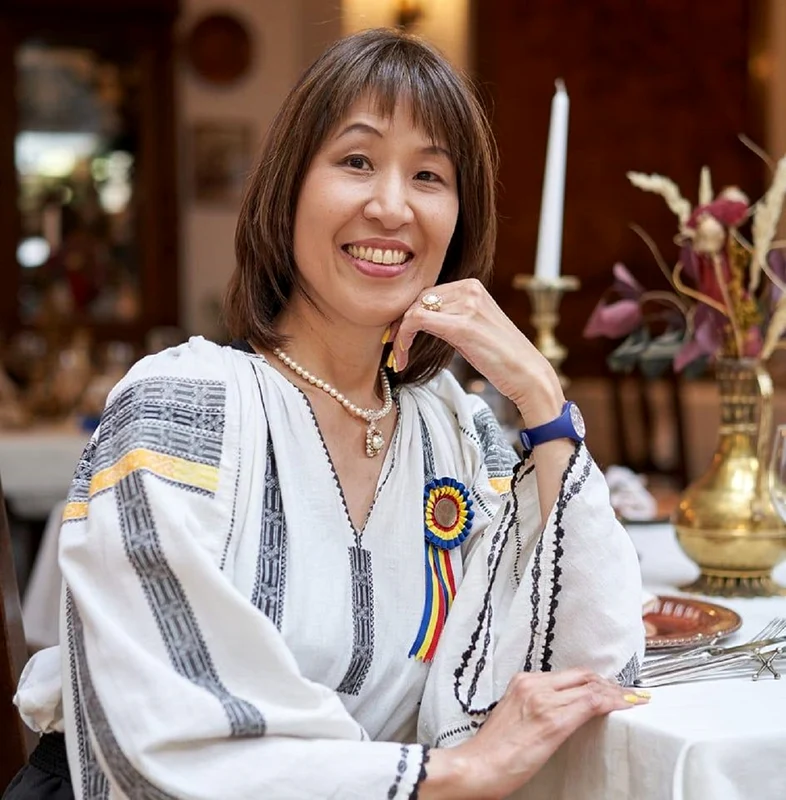 Ayako Funatsu creatoarea brandului Natsuko Foto Arhiva personală