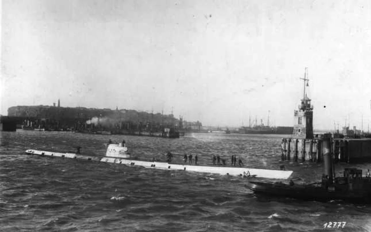 Submarin german din 1916  Foto: Getty Images