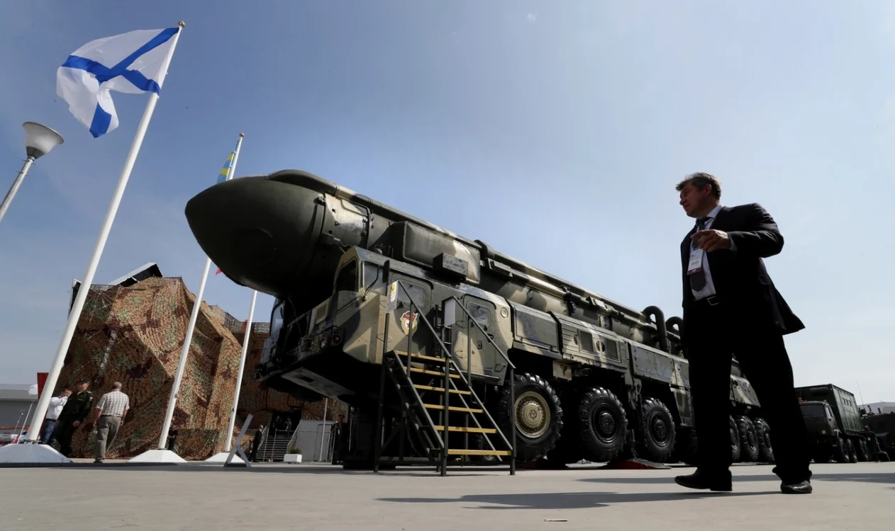 O rachetă intercontinentală din arsenalul nuclear al Rusiei/Foto: EPA