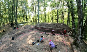 Cercetări arheologice în situl de epoca fierului de la Crivina-Leopoldsberg