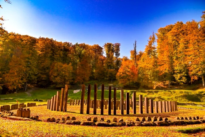 Sanctuarul. Sarmizegetusa Regia. Foto administrația din Sarmizegetusa Regia.
